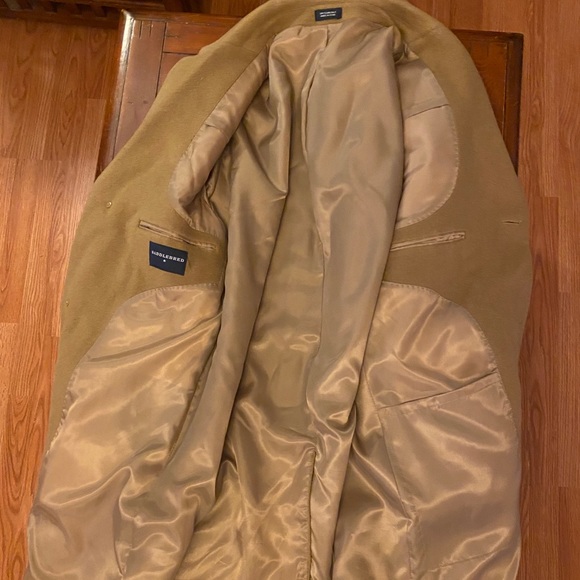 Saddlebred Camel Long Over Coat Wool Winter - Picture 2 of 7